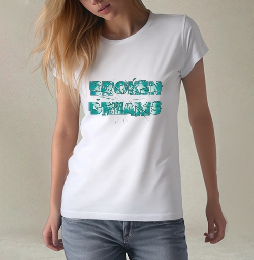 Фотография футболки Broken Dreams / Разбитые мечты