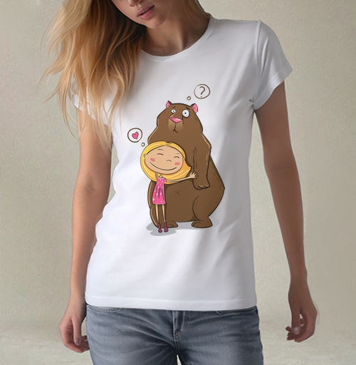 Фотография футболки I like teddy bears