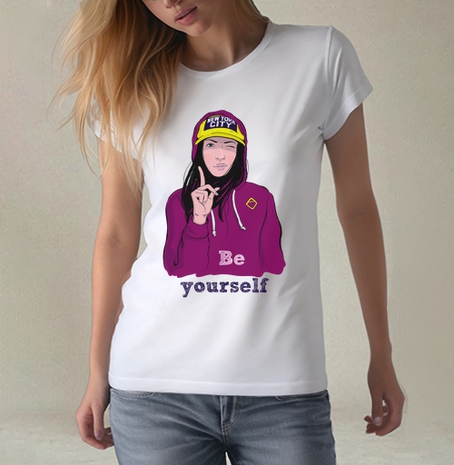 Фотография футболки Be yourself