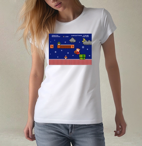 Фотография футболки Santa Mario