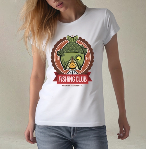 Фотография футболки Fishing Club