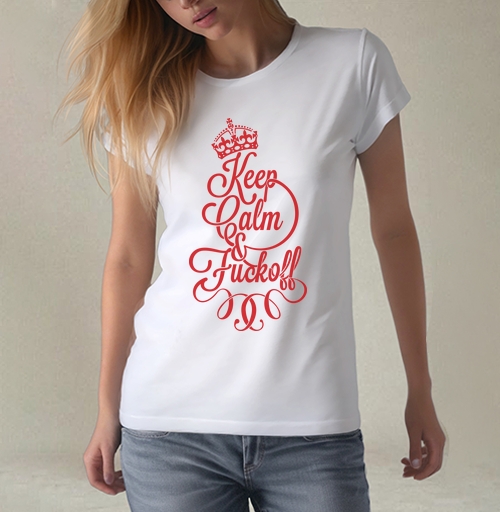 Фотография футболки Keep Calm & Fuck off
