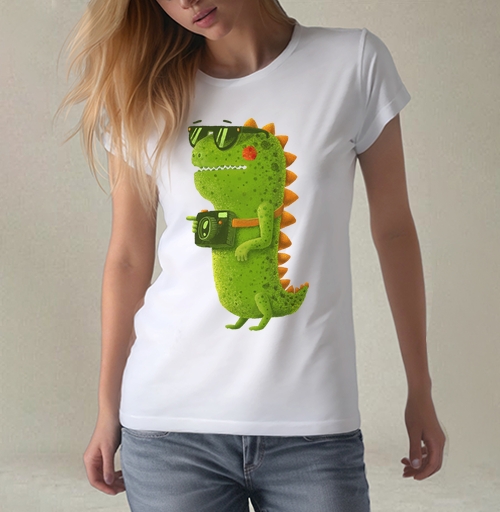 Фотография футболки Dino touristo hipsto