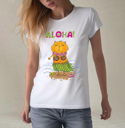 Фотография футболки Aloha! / Алоха!