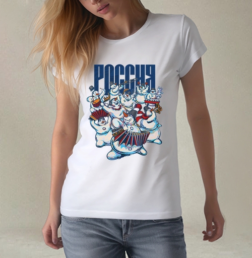 Фотография футболки Россия