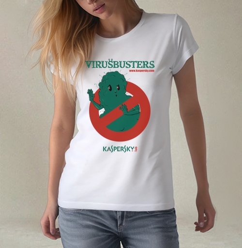 Фотография футболки virusbusters / Охотники за вирусами