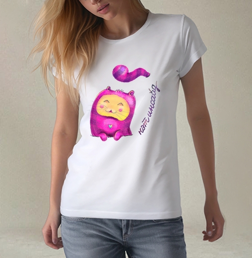 Фотография футболки Мягкая игрушка Котик в ярком костюме