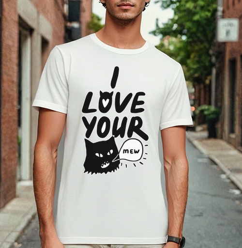 Фотография футболки Mew / Мяу