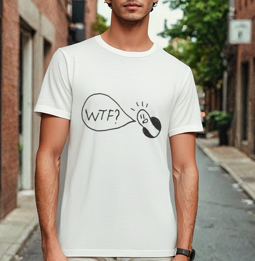 Фотография футболки Wtf_ / Вот это да_