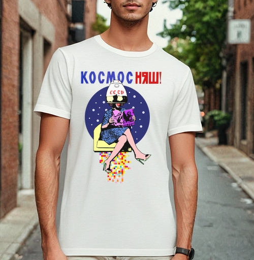 Фотография футболки КОСМОС НЯШ