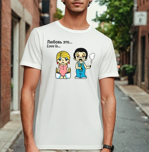 Фотография футболки Футболки Love is...№3