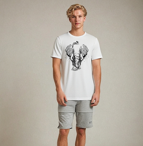 Фотография футболки Деревья в форме слона