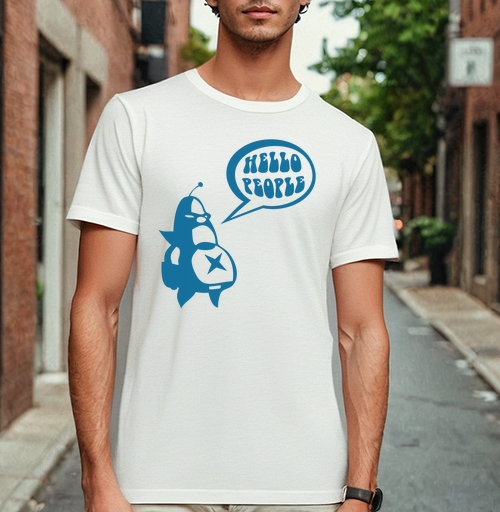 Фотография футболки Hello people