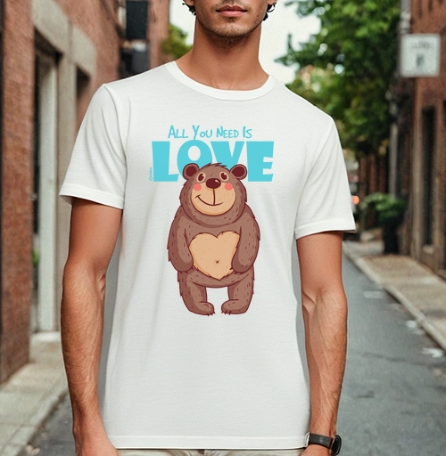 Фотография футболки All You Need Is Love