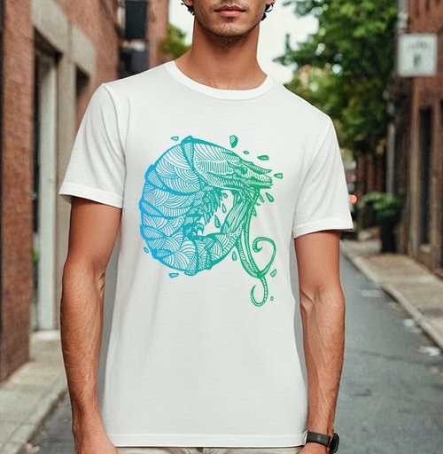 Фотография футболки Shrimp
