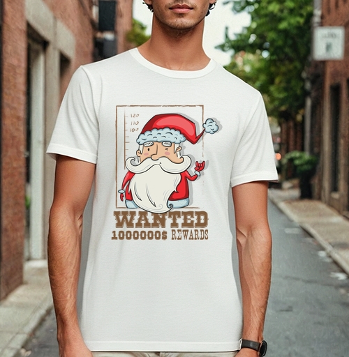 Фотография футболки Santa wanted