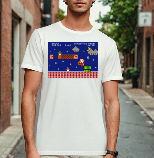 Фотография футболки Santa Mario