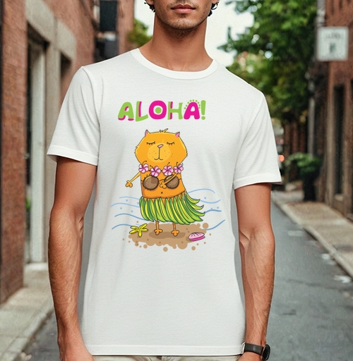 Фотография футболки Aloha! / Алоха!