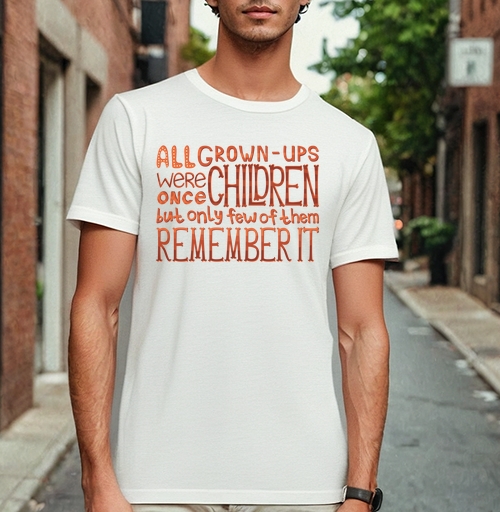 Фотография футболки About childhood