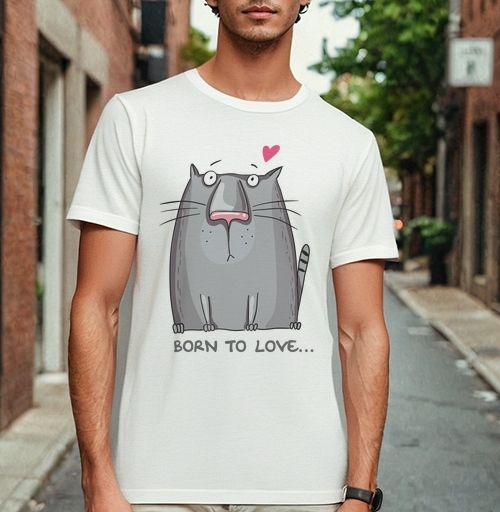 Фотография футболки Born to LOVE / Рожден любить