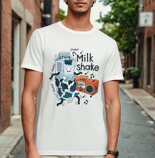 Фотография футболки MilkShake!