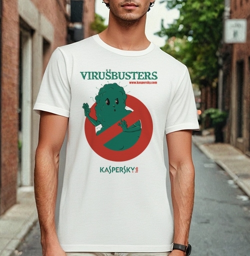 Фотография футболки virusbusters / Охотники за вирусами