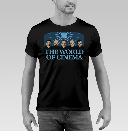 Фотография футболки Leaders Wearing 3D Glasses / Политические лидеры Мир кино THE WORLD OF CINEMA