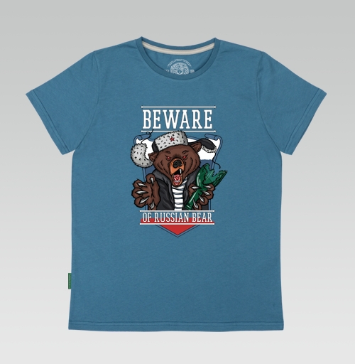 Фотография футболки Бойся русского медведя