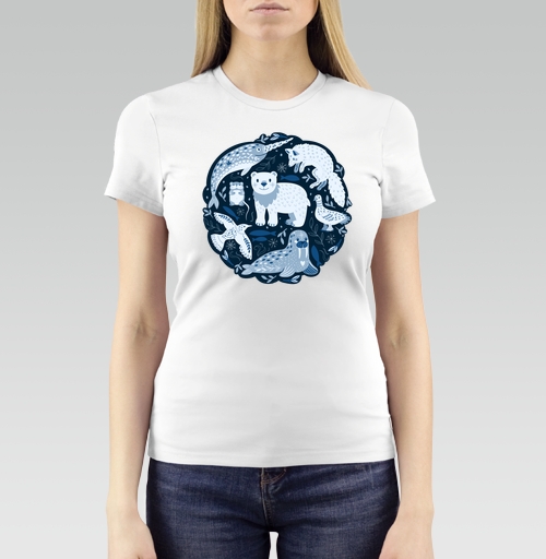 Фотография футболки Природа Арктики