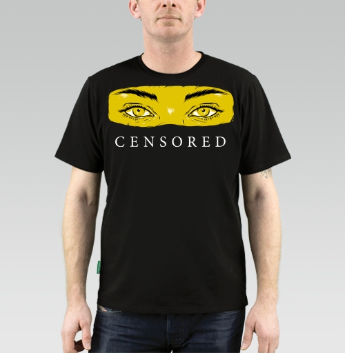 Фотография футболки Желтая цензура