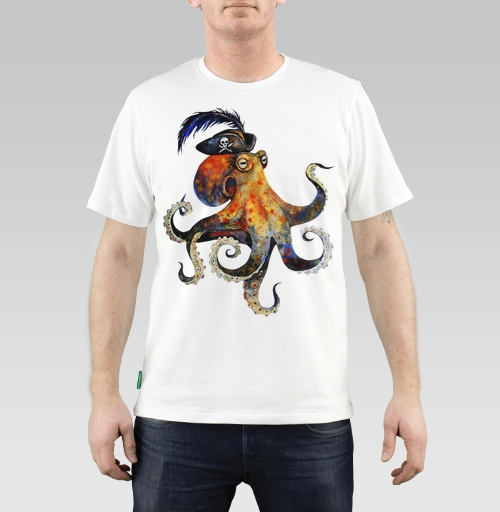 Фотография футболки Пиратский осьминог