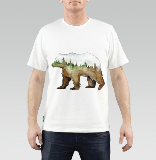 Фотография футболки Лесной медведь
