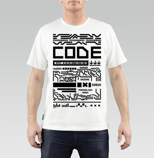 Фотография футболки Киберпанк,код