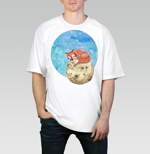 Фотография футболки Лисёнок на Луне