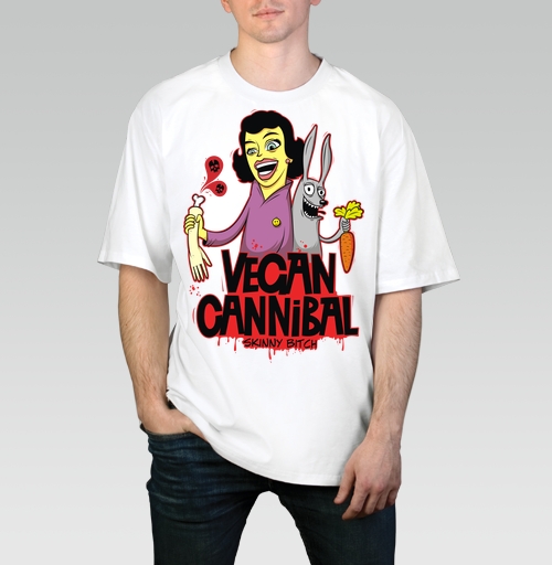Фотография футболки Vegan cannibal