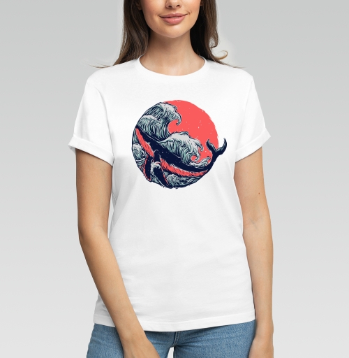 Фотография футболки Величие океана