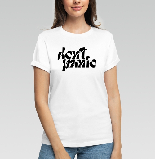 Женская футболка с рисунком Все будет хорошо 182623, размер 40 (XS) &mdash; 48 (XL), цвет белый, материал - 100% хлопок высшее качество - купить в интернет-магазине Мэриджейн в Москве и СПБ