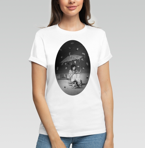 Фотография футболки Чаепитие на луне