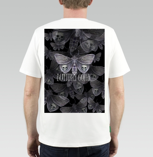 Фотография футболки Бабочка готика