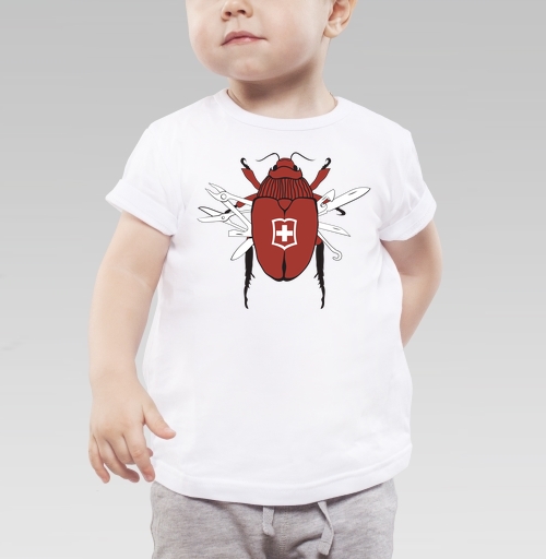 Фотография футболки Swiss beetle