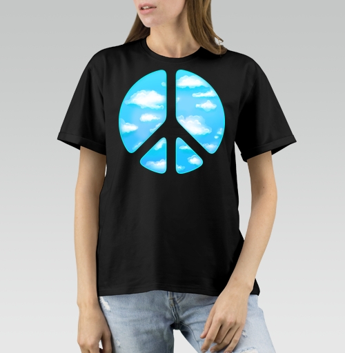 Фотография футболки Мирное небо над головой