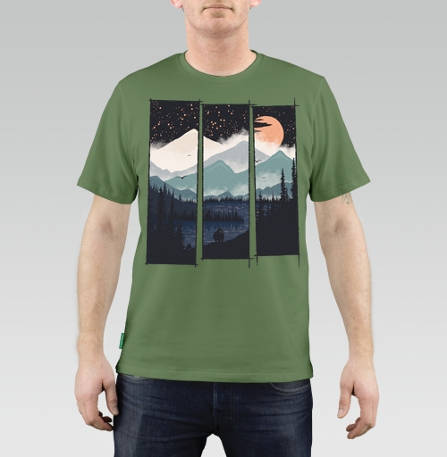 Фотография футболки Горное Озеро и Медведи