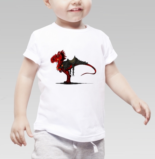 Фотография футболки Ездовой динозавр