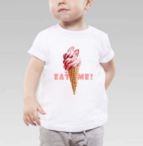 Фотография футболки Мороженое - рожок