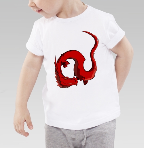 Фотография футболки Китайский дракон