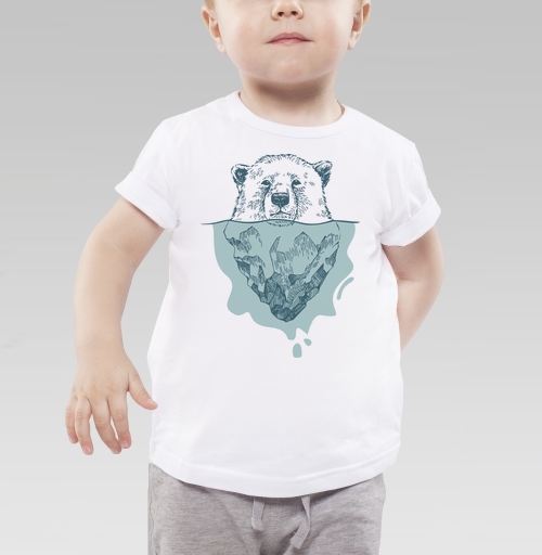 Фотография футболки Полярный медведь