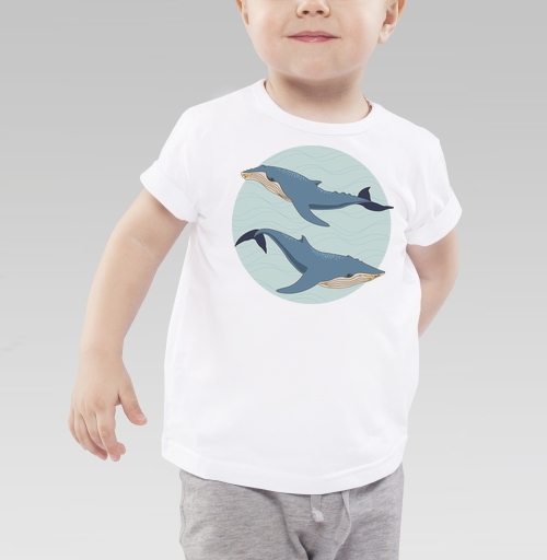 Фотография футболки Blue whales