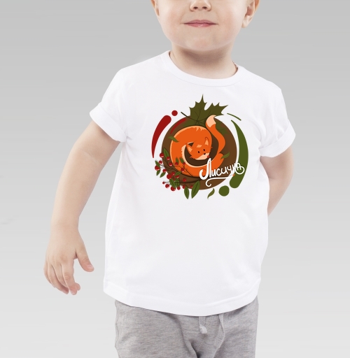 Фотография футболки Осень-лиса