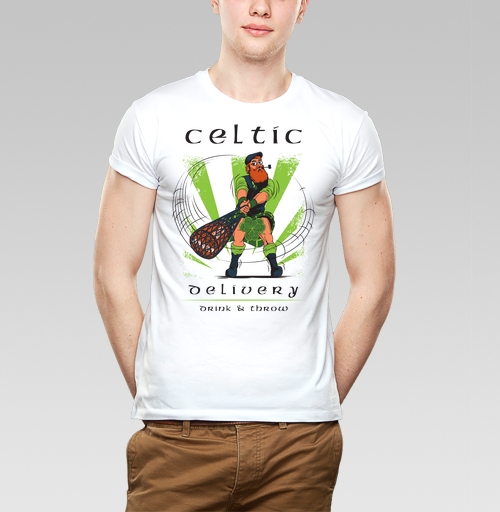 Фотография футболки Кельтская доставка