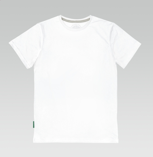 Мужская футболка с рисунком Взлетай 184256, размер 46 (S) &mdash; 44 (XS), цвет белый, материал - 100% хлопок - купить в интернет-магазине Мэриджейн в Москве и СПБ